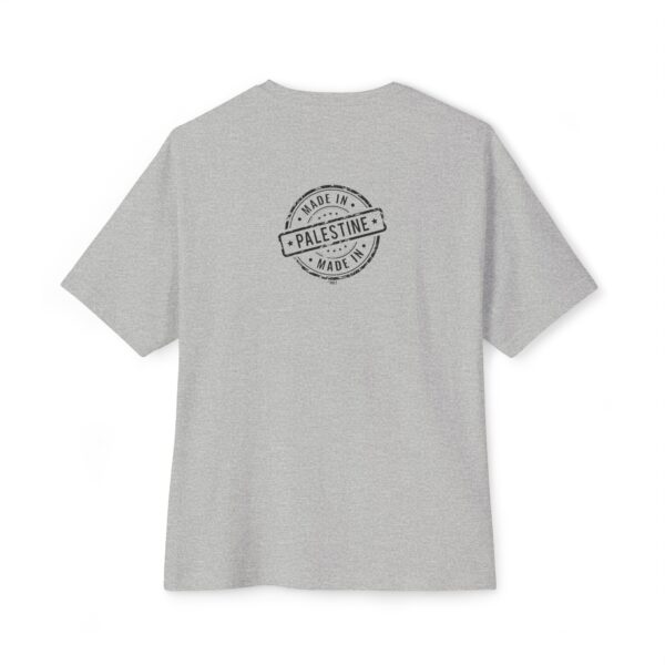 ASLI Made in Palestine Stamp Unisex Oversized Boxy Tee - Made in Palestine | Casual Wear, Gift for Travelers, Souvenir Clothing, Comfortable Fashion - Image 18