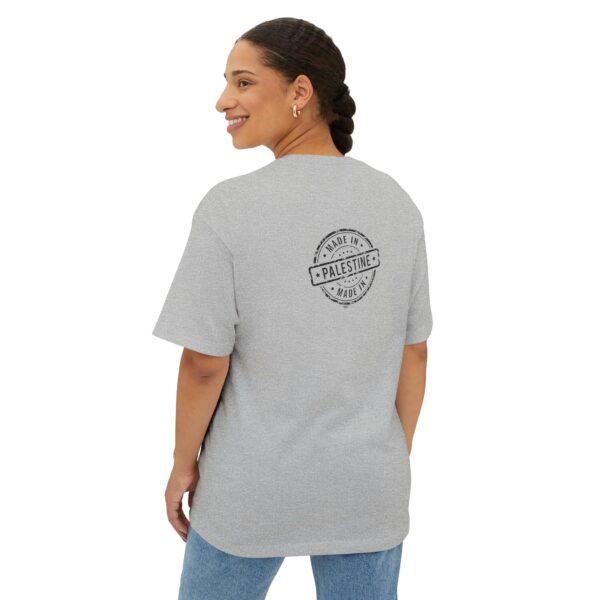 ASLI Made in Palestine Stamp Unisex Oversized Boxy Tee - Made in Palestine | Casual Wear, Gift for Travelers, Souvenir Clothing, Comfortable Fashion - Image 20
